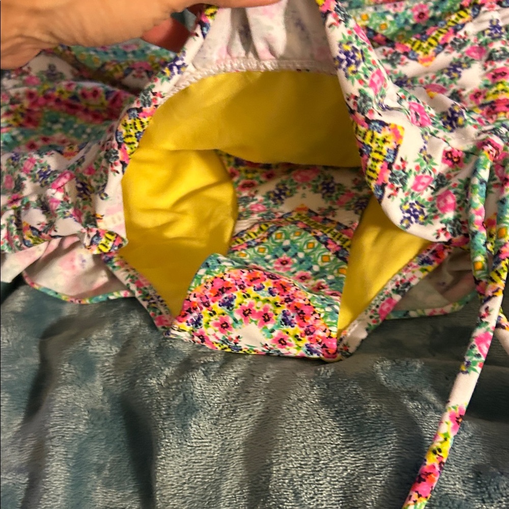 Jessica Simpson Multicolor Floral Bikini bottom medium - Picture 2 of 13